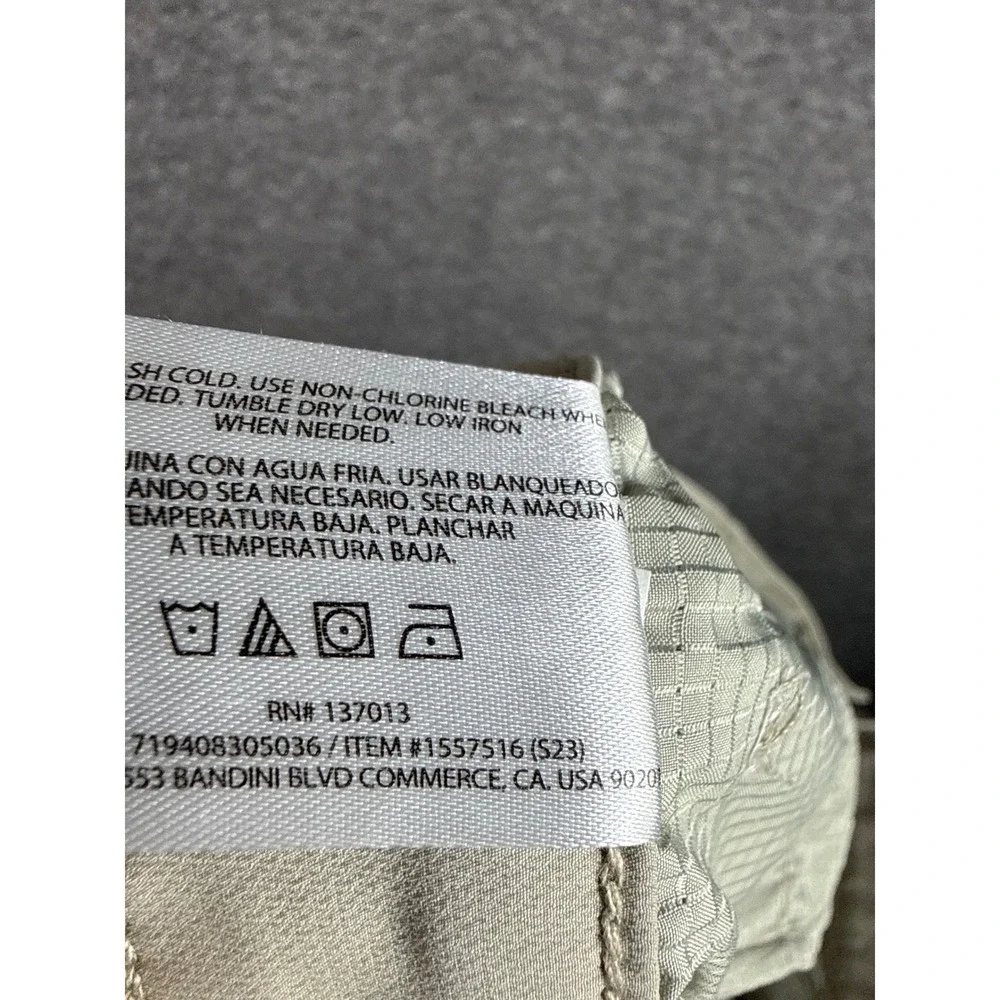 Banana Republic Athletic Fit Khaki Chino Pants Men Sz 40 Travel Performance NWOT